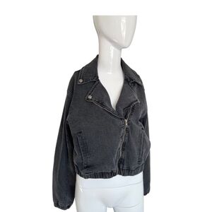 Designer Lab Denim Black Jacket